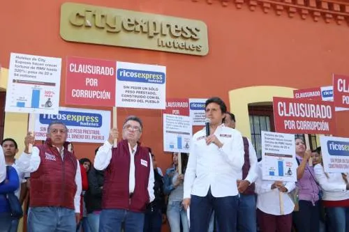 Acusa José Juan Espinosa a RMV de ser socio de los hoteles City Express