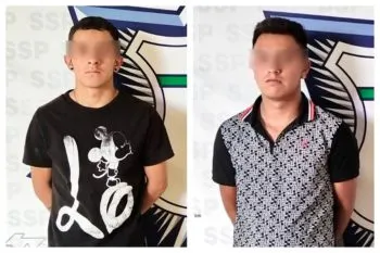 Detienen en San Martín Texmelucan a dos hombres por traslado ilegal de hidrocarburo