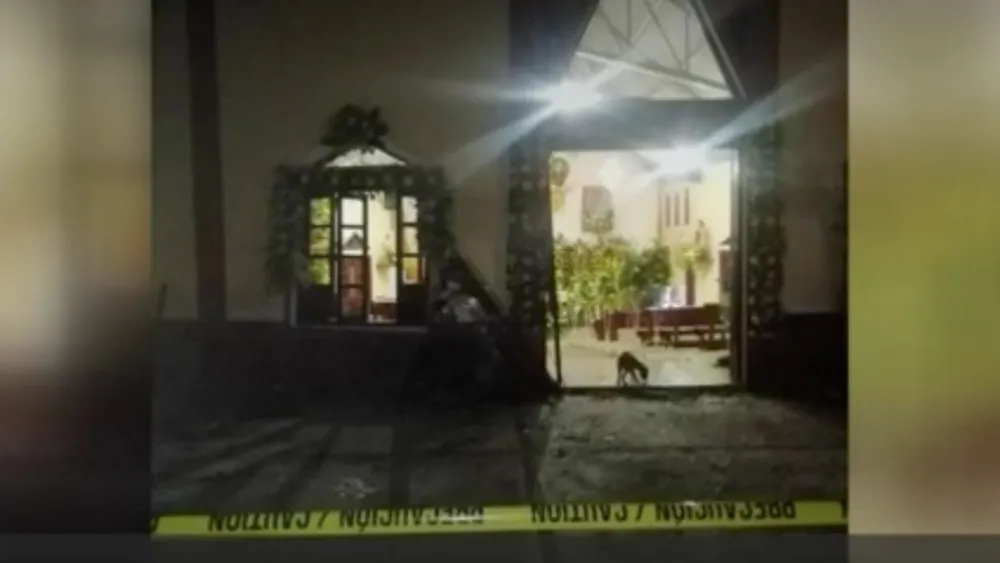 Explosión de pirotecnia en capilla de Veracruz deja 10 heridos