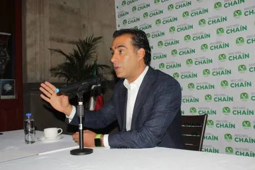 Michel Chaín hace un llamado para legislar sin revanchismos y con apertura ciudadana