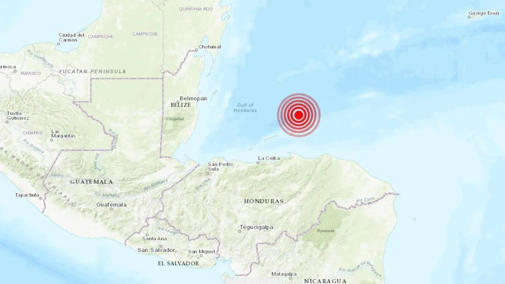 Sismo de magnitud 5.3 sacude Honduras