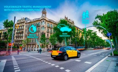 Volkswagen garantiza la administración inteligente del tránsito vehicular con computadoras cuánticas