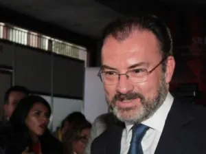 Videgaray viaja a Nueva York para reunirse con Guterres