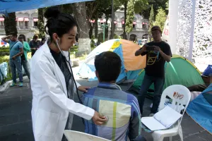 CDH acompañará a estudiantes que se manifiestan en zócalo