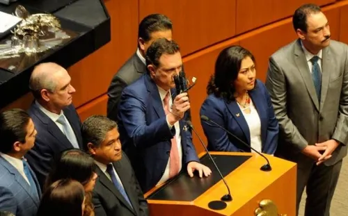 PAN en el Senado denuncia espionaje al descubrir micrófonos en oficinas