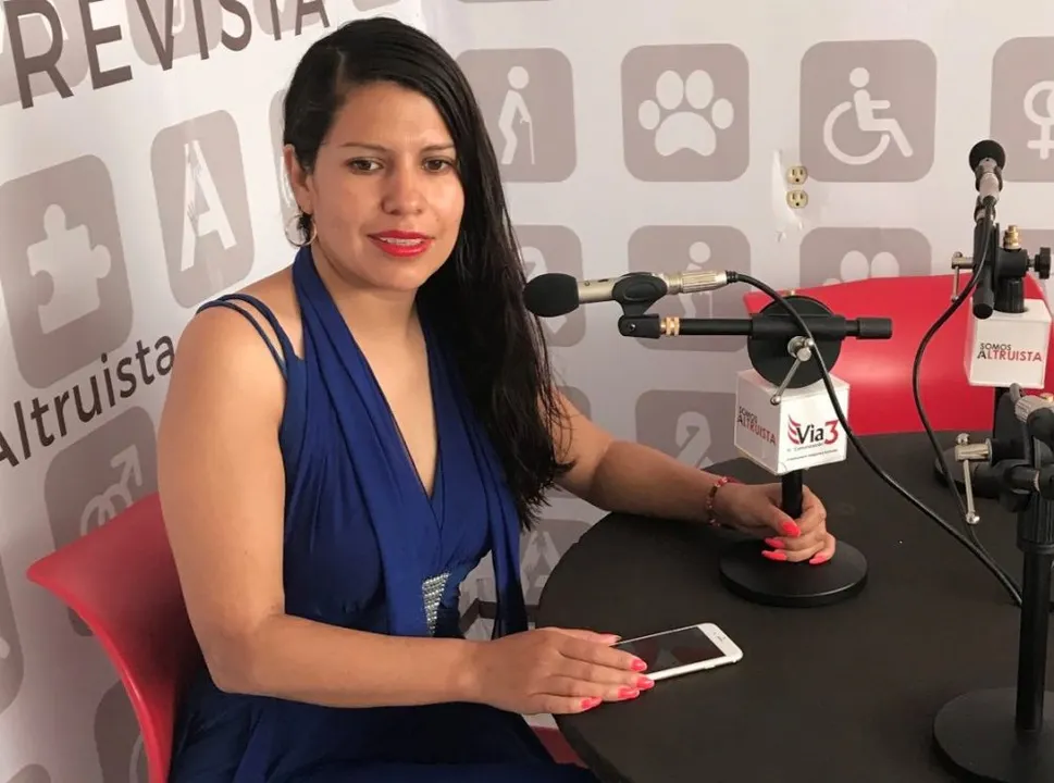 Raquel Medel, mujer invidente, discriminada, hoy es toda una  luchadora social y ejemplo de vida