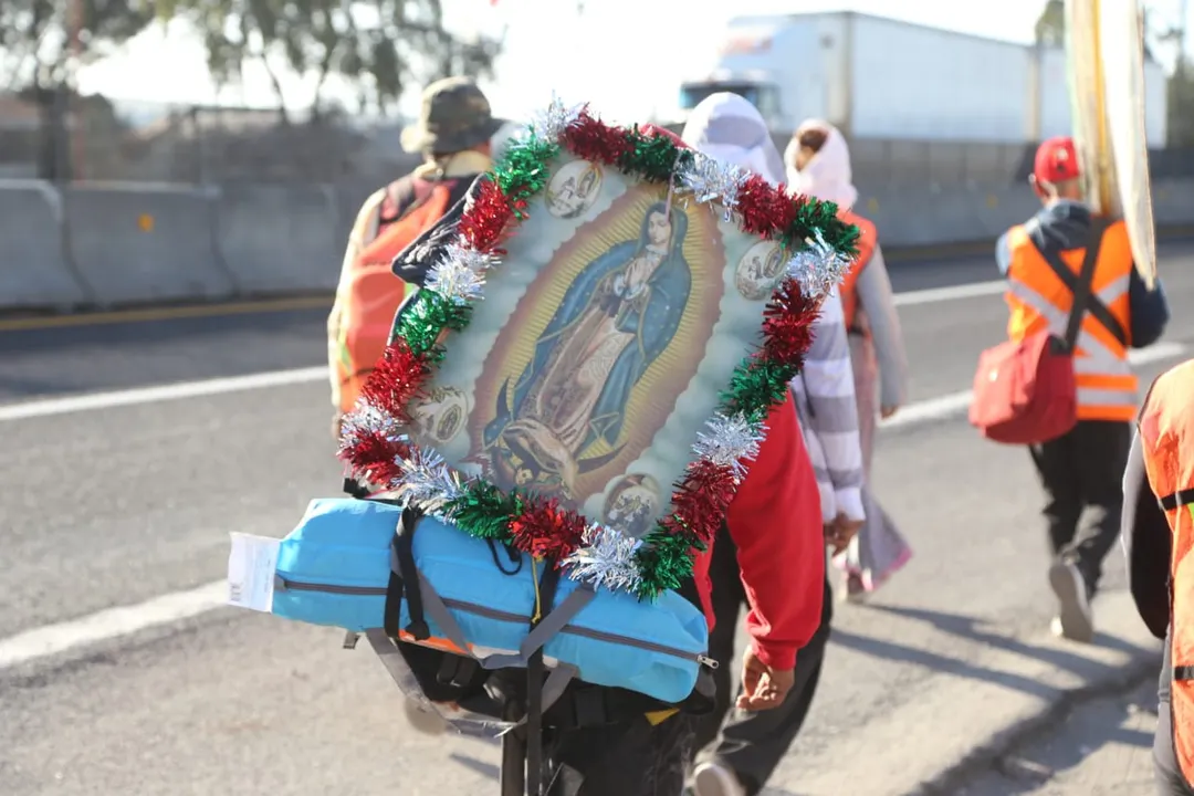 10 millones de personas se esperan por Peregrinación de la Virgen de Guadalupe 2022