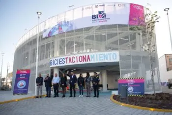 Ayuntamiento de Puebla inaugura biciestacionamiento de la Terminal Margaritas de la RUTA