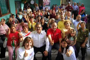 Héctor Sulaimán recibe el apoyo de la estructura del PRI en el Distrito XIV