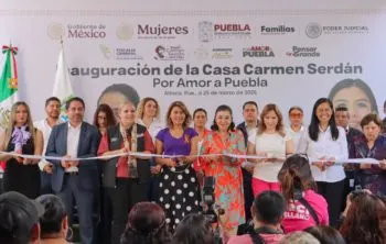 Presidenta del SEDIF y Ariadna Ayala inauguran Casa Carmen Serdán en Atlixco para fortalecer protección a mujeres