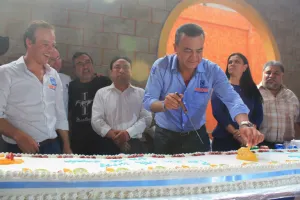 Mario Rincón celebró su cumpleaños en Amozoc
