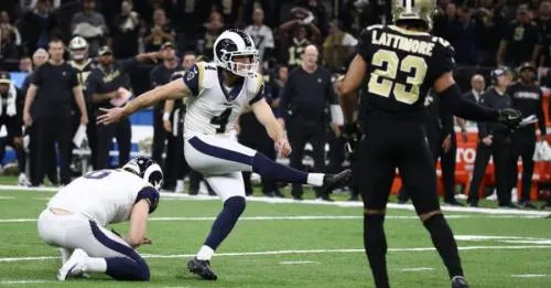 Pateador Zuerlein de Rams con molestias en pie izquierdo previo al Súper Tazón