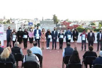 Eduardo Rivera acredita a contralores ciudadanos, siendo una acción inédita para auditar el ejercicio público