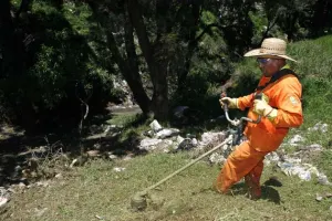Tonelada y media de basura fue retirada de Barranca del Puente 18 de Noviembre