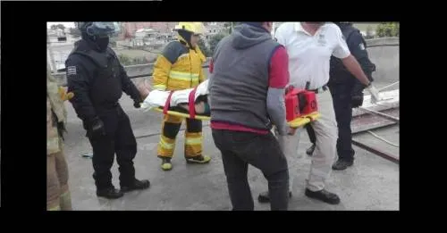 Fémina sufre descarga eléctrica en Cuautlancingo