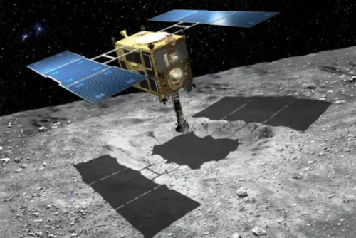 Sonda espacial japonesa recogerá rocas de asteroide Ryugu