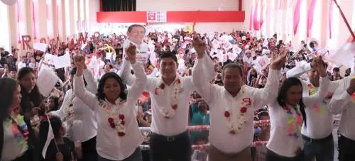 Históricos cierres de campaña encabezaron los candidatos de Pacto Social de Integración