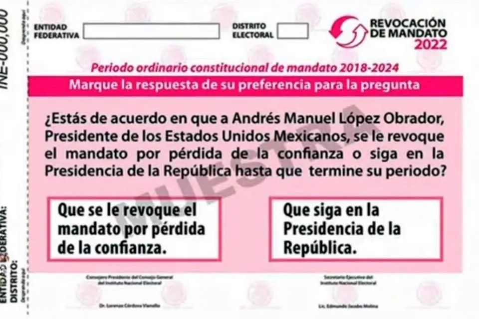 ¿Por qué no debes ir a votar en la consulta de revocación de mandato de AMLO?