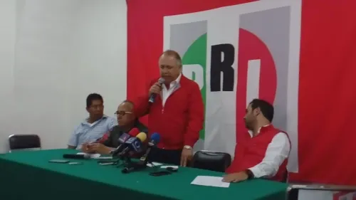 PRI sólo respetará resultados oficiales de INE, advierte Rivera Sosa