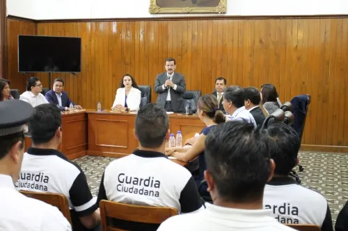 Gratifican labor de elementos de Secretaría de Seguridad Ciudadana en San Pedro Cholula