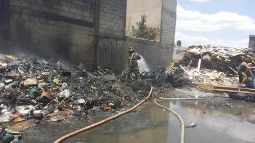 Bomberos sofocaron diversos incendios en puebla capital y zona conurbada