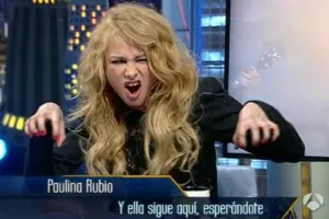 Critican a Paulina Rubio por su ?euforia? en El Hormiguero 3.0