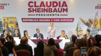 Claudia Sheinbaum presenta su estrategia de seguridad: “República Segura y con Justicia”