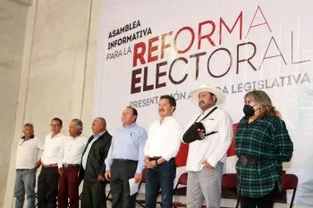 Reforma Electoral de AMLO es tomada por Ignacio Mier como bandera política: MBH