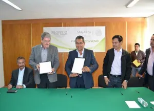 Profeco y Sagarpa firman convenio