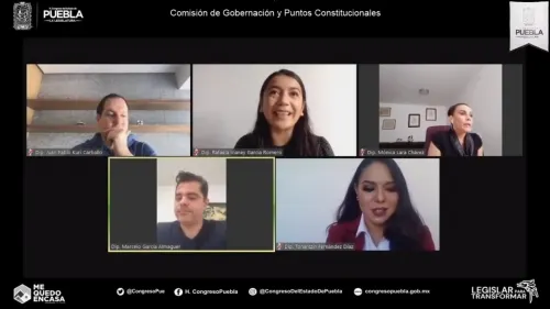 Presenta Comisión de Gobernación y Puntos Constitucionales del Congreso informe de actividades