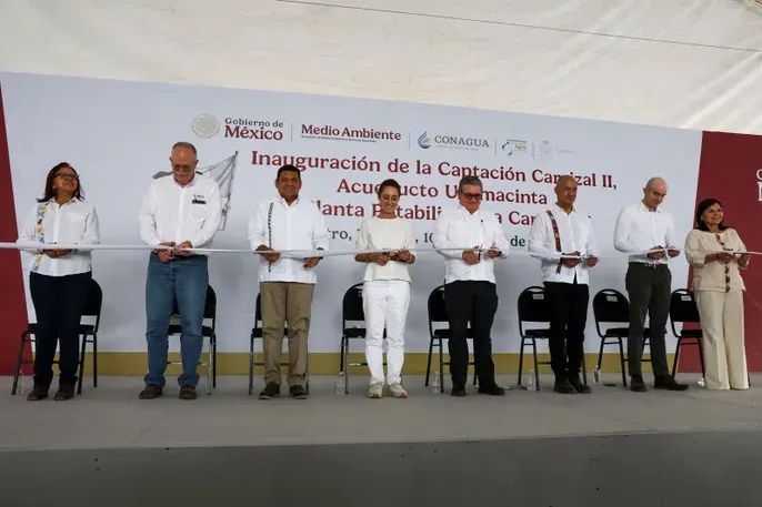 Claudia Sheinbaum Planta Potabilizadora Carrizal Ii