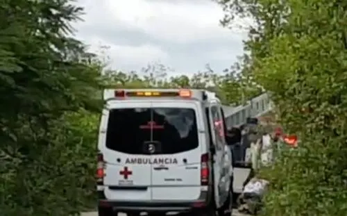 Confirman tres lesionados por desplome de avioneta en Chiapas