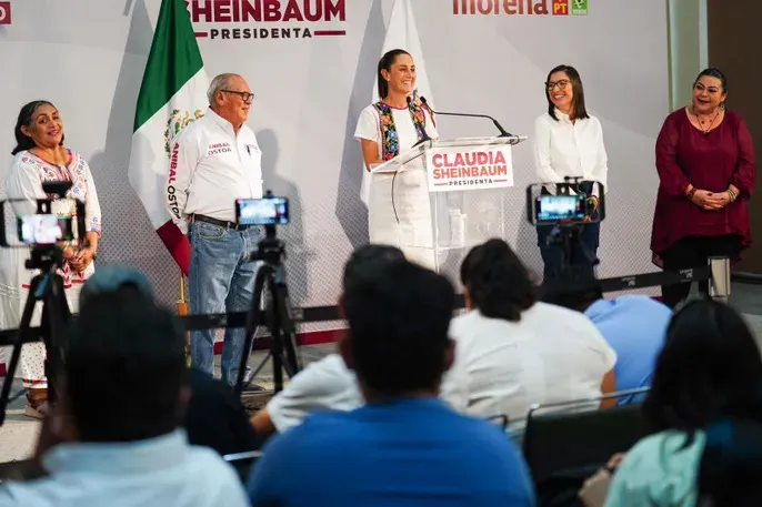 Claudia Sheinbaum anunció que la CDMX recibió un premio de Singapur por su gestión