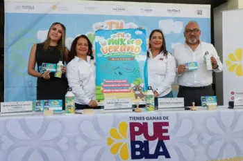 Gobierno estatal presenta “Tu Mix de Verano”, para conocer cuatro lugares turísticos de Puebla