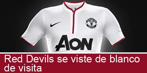Red Devils se viste de blanco de visita