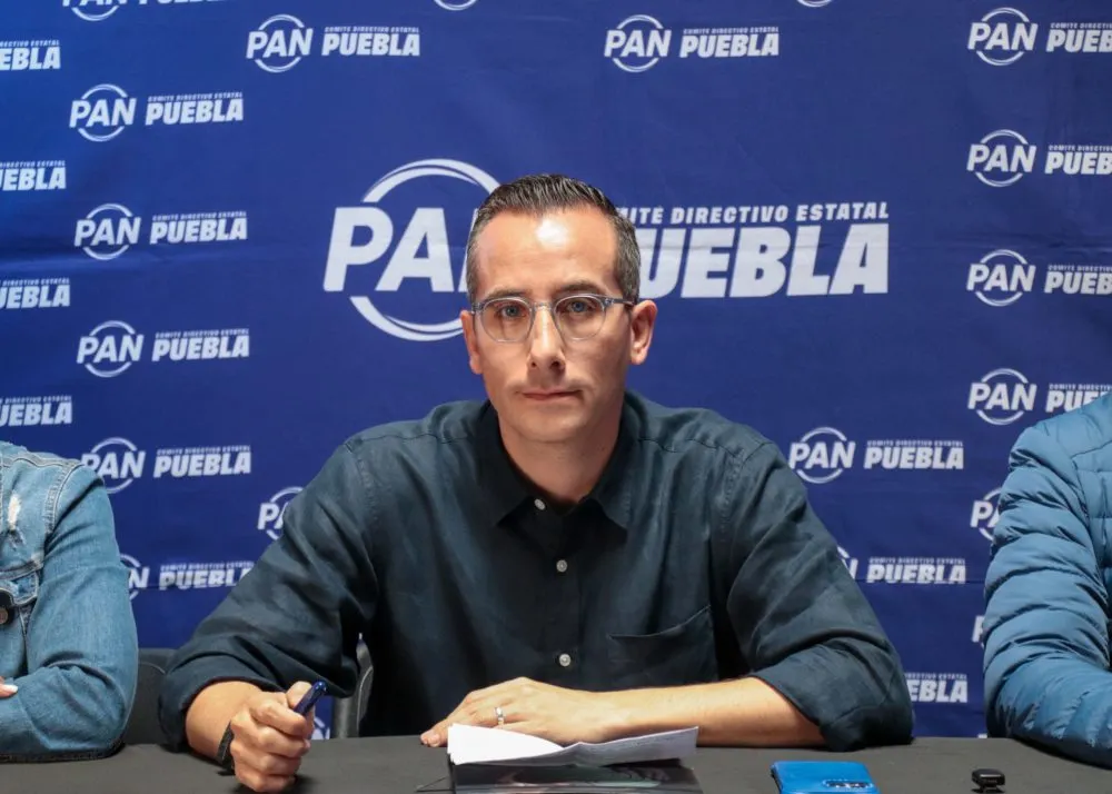 Mario Riestra, dirigente estatal de PAN Puebla
