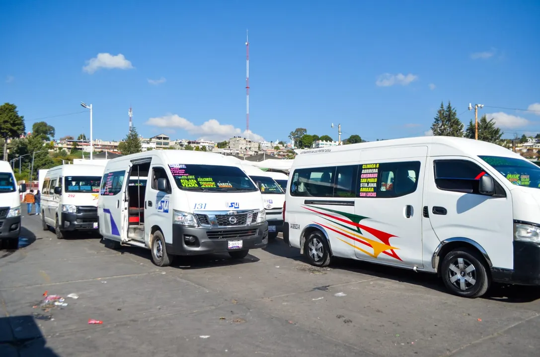 Transporte público en Puebla