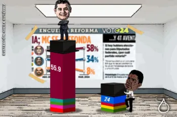 La ventaja de Armenta sobre Eduardo Rivera es superior a la de Sheinbaum sobre Xóchitl