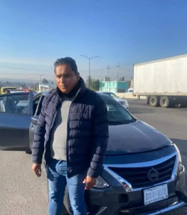 Sujeto que fingen un accidente vehicular para extorsionar a incautos.