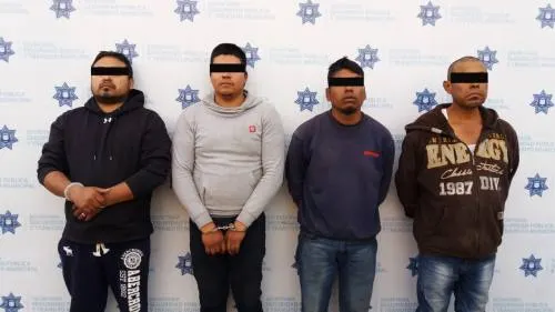 Detiene SSPTM a cuatro probables responsables de robo a casa habitación