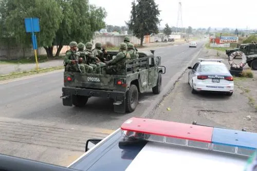 Gobierno Estatal y Ejército fortalecen seguridad en Texmelucan