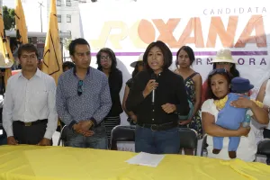 Apuesta Roxana Luna por combatir inseguridad en colonias populares