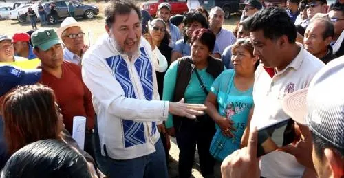 Colonos defienden la construcción del Parque Amalucan