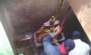 Realiza Agua de Puebla para Todos cambio de válvula