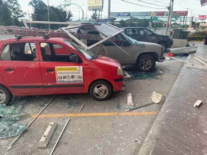 Explota carnicería en Nuevo León; hay 7 heridos