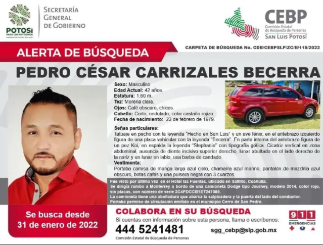 ‘El Mijis’ desaparece de nueva cuenta, ahora en Coahuila