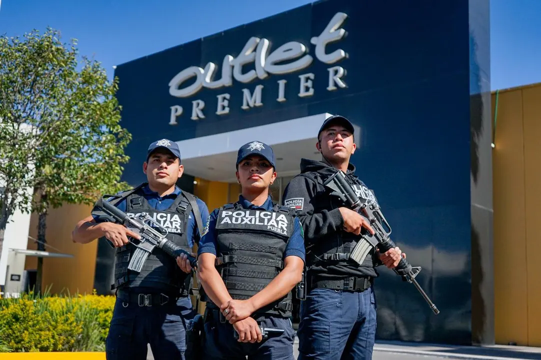 Policía Auxiliar fortalece labores de vigilancia durante el Buen Fin 2024