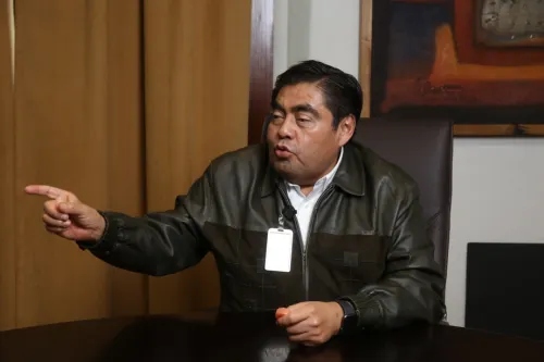 Mayor recurso a seguridad: Miguel Barbosa