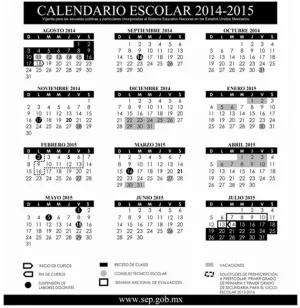 SEP da a conocer calendario 2014-2015 con todo y días de asueto