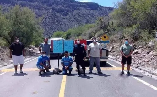 Habitantes de comunidad en BC impiden acceso a turistas por covid-19
